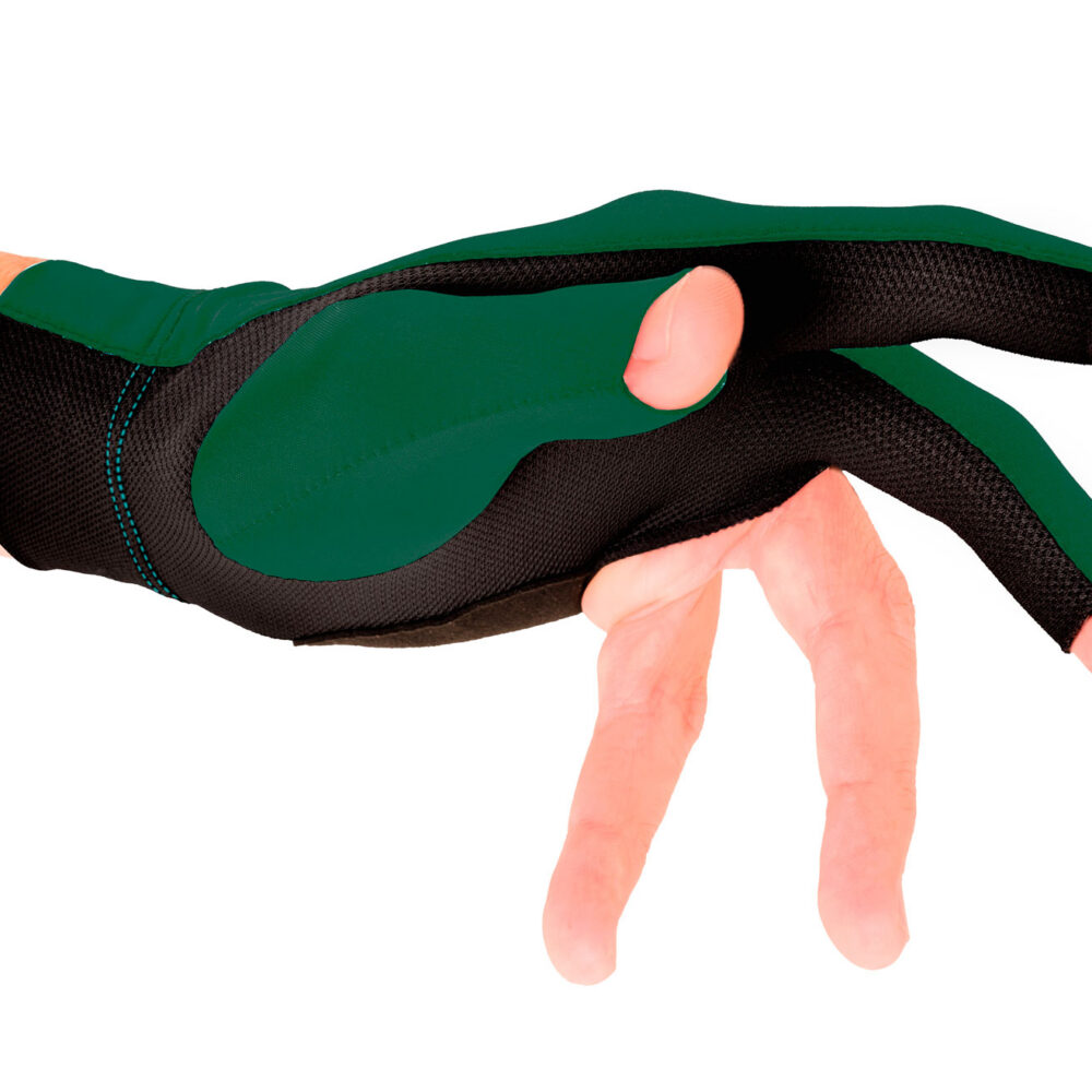 Glove Predator Second-Skin, Green/Gold, XXS-XXL, left hand