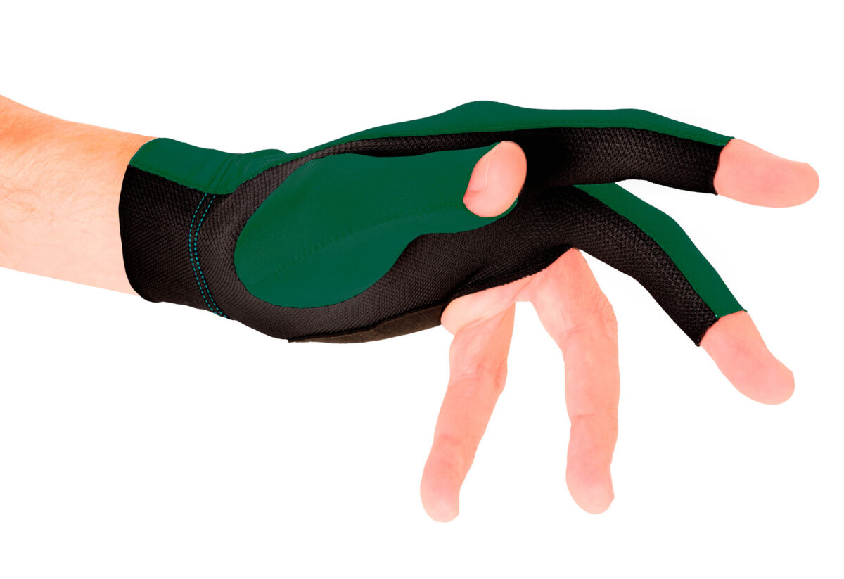 Glove Predator Second-Skin, Green/Gold, XXS-XXL, left hand