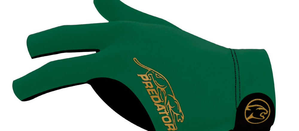 Glove Predator Second-Skin, Green/Gold, XXS-XXL, left hand