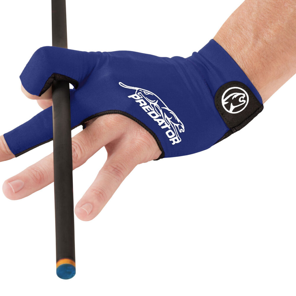 Glove Predator Second-Skin, Blue/White, XXS-XXL, left hand