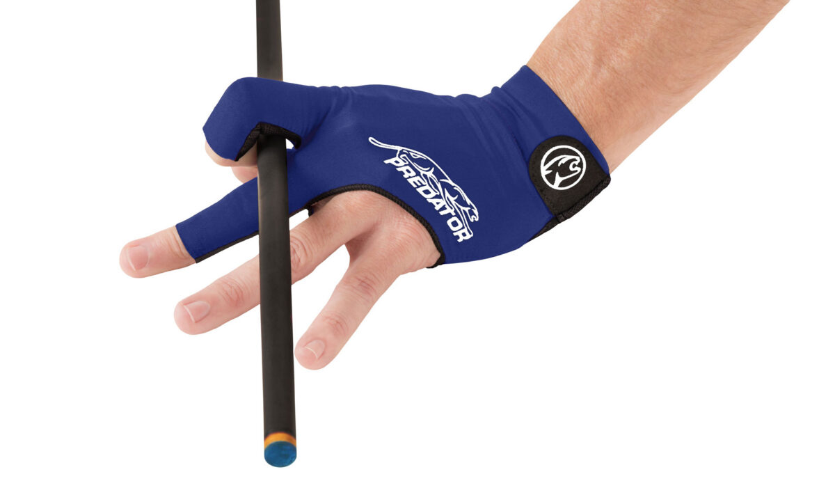Glove Predator Second-Skin, Blue/White, XXS-XXL, left hand