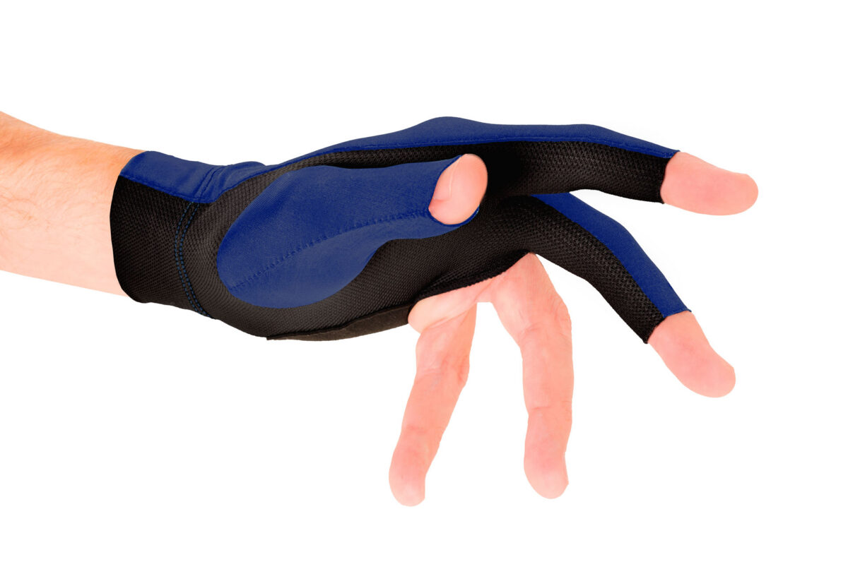 Glove Predator Second-Skin, Blue/White, XXS-XXL, left hand