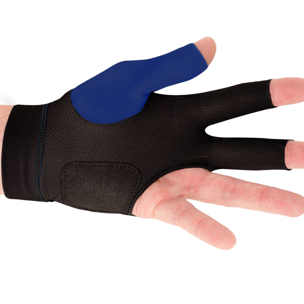 Glove Predator Second-Skin, Blue/White, XXS-XXL, left hand