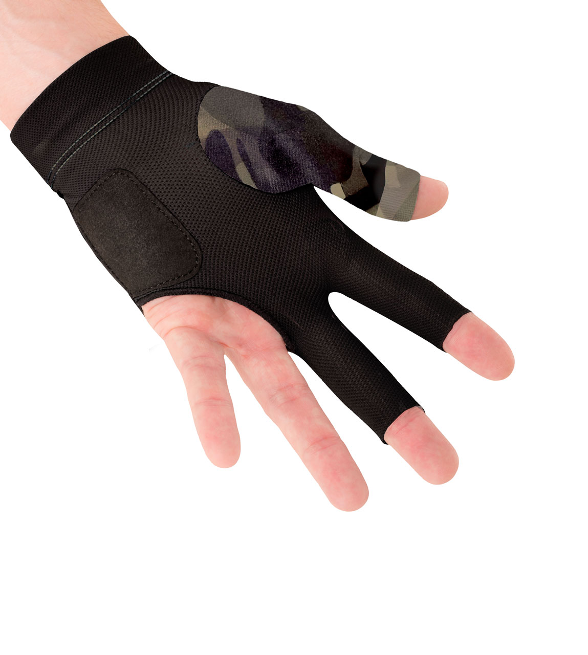 Glove Predator Second-Skin, Green Camo, XXS-XXL, left hand