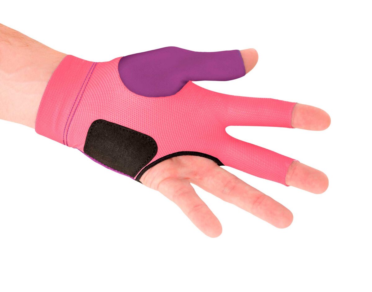 Glove Predator Second-Skin, Purple/ Pink Logo XXS-XXL, left hand