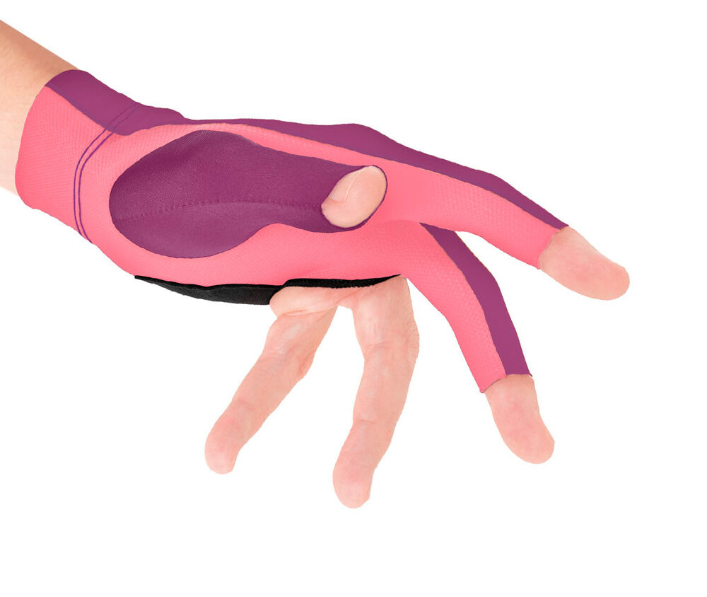 Glove Predator Second-Skin, Purple/ Pink Logo XXS-XXL, left hand