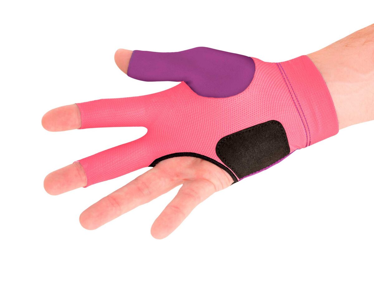 Glove Predator Second-Skin, Purple/ Pink Logo XXS-XXL, right hand