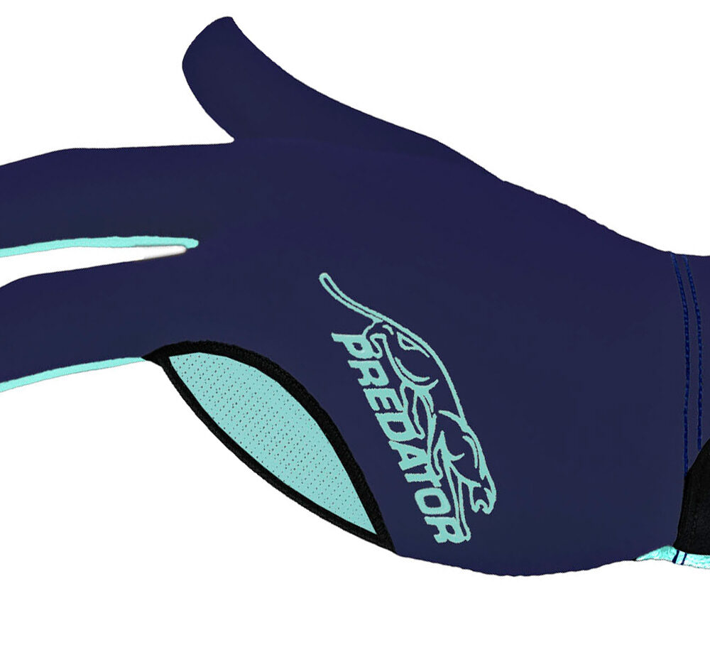 Glove Predator Second-Skin Blue/Teal, XXS-XXL, left hand
