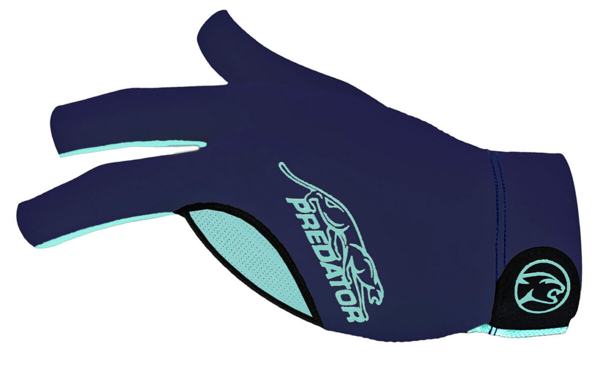 Glove Predator Second-Skin Blue/Teal, XXS-XXL, left hand