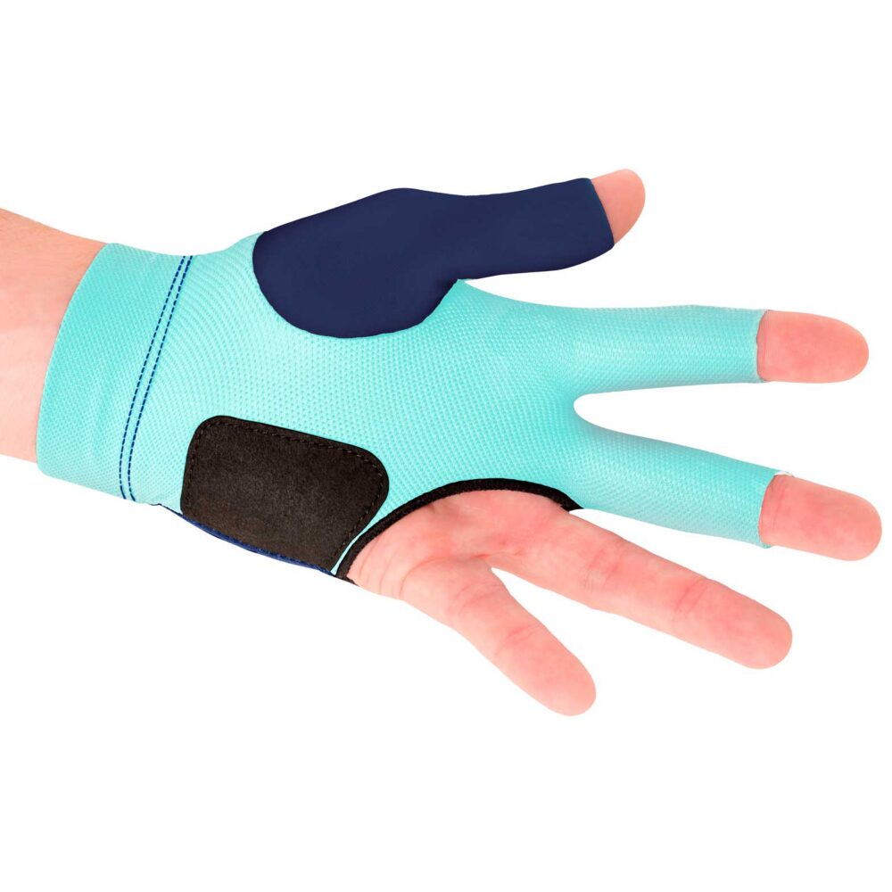 Glove Predator Second-Skin Blue/Teal, XXS-XXL, left hand