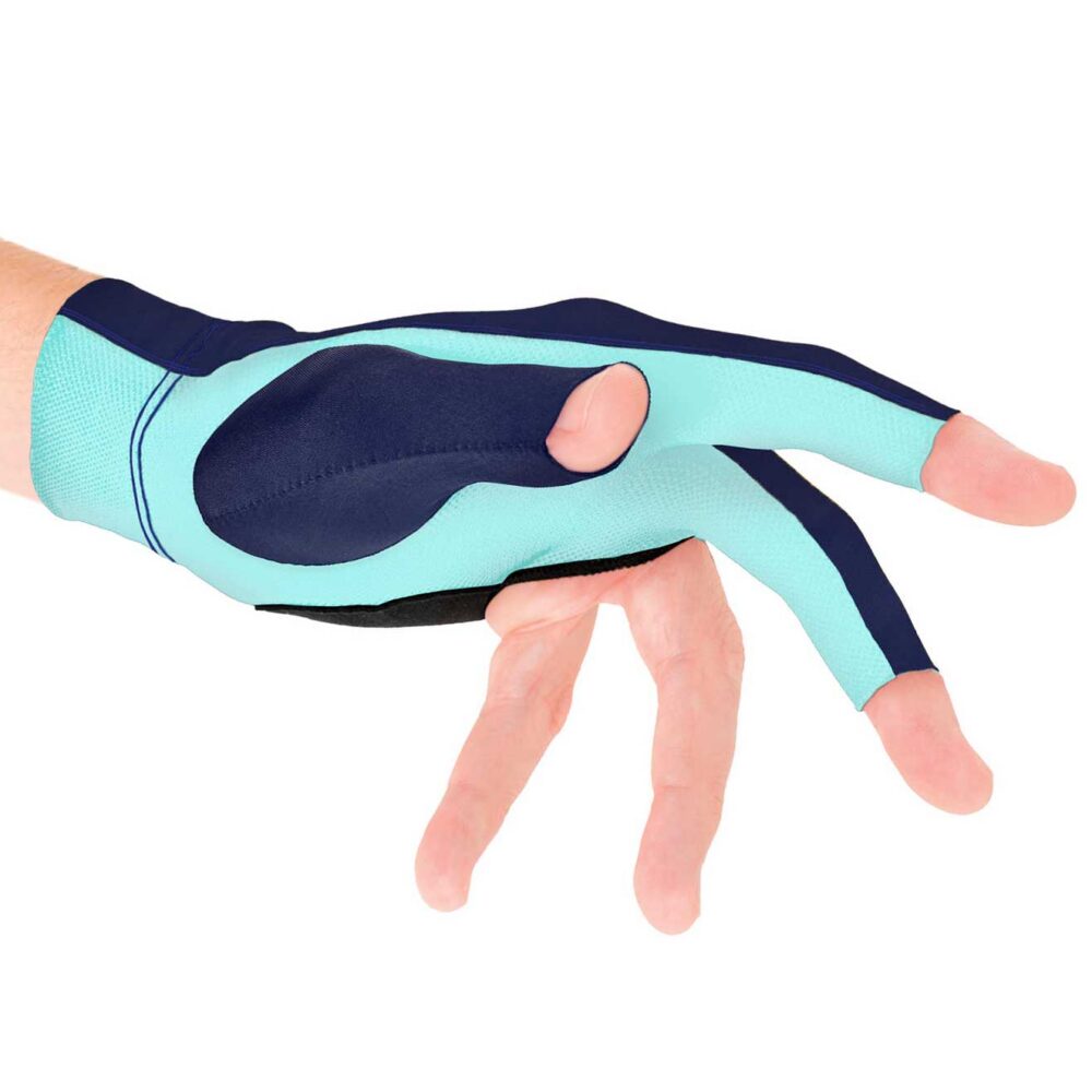 Glove Predator Second-Skin Blue/Teal, XXS-XXL, left hand
