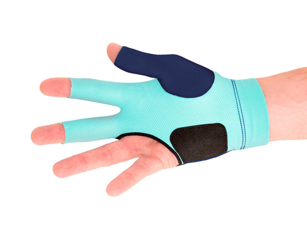 Glove Predator Second-Skin Blue/Teal, SM-LXL, right hand