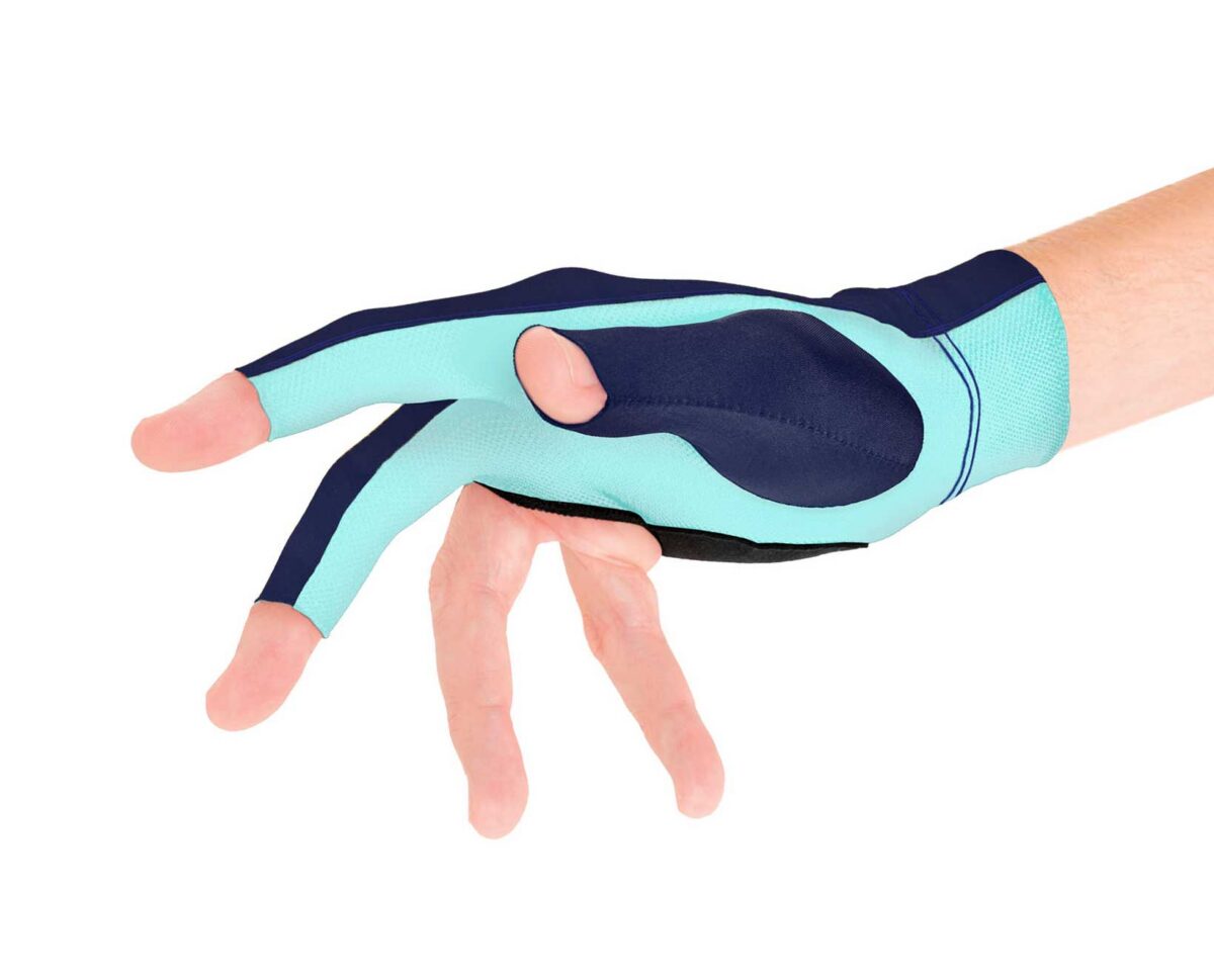 Glove Predator Second-Skin Blue/Teal, SM-LXL, right hand