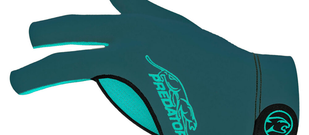 Glove Predator Second-Skin, Green/Teal, XXS-XXL, left hand