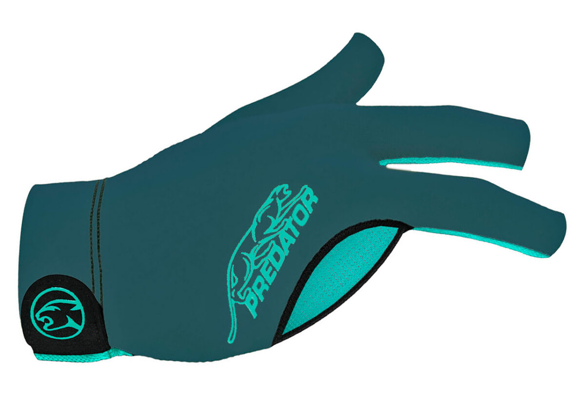 Glove Predator Second-Skin, Green/Teal, SM-LXL, right hand