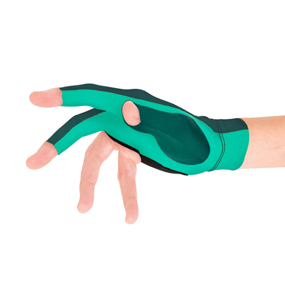 Glove Predator Second-Skin, Green/Teal, SM-LXL, right hand