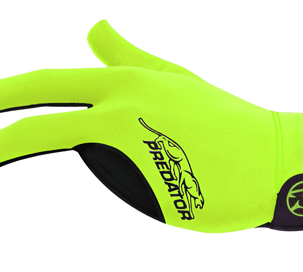 Glove Predator Second-Skin, Neon Green/Black, XXS-XXL, left hand