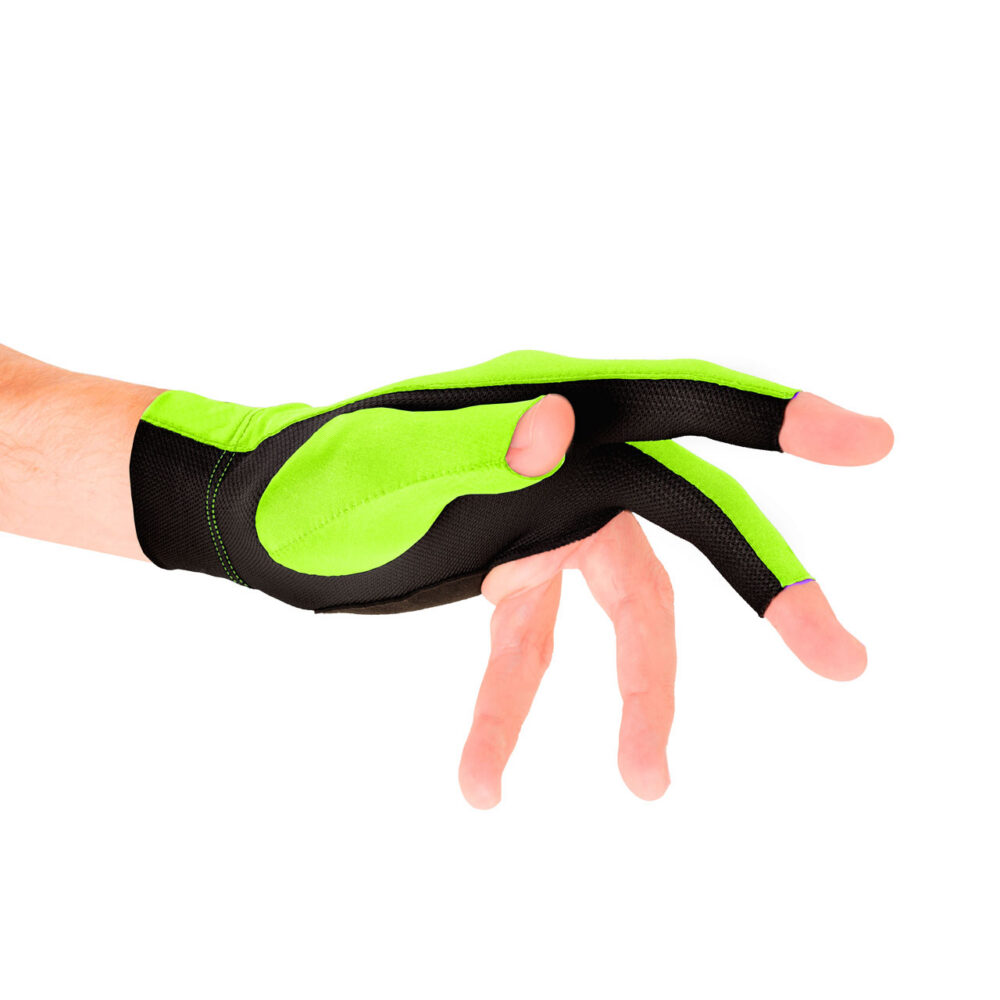 Glove Predator Second-Skin, Neon Green/Black, XXS-XXL, left hand