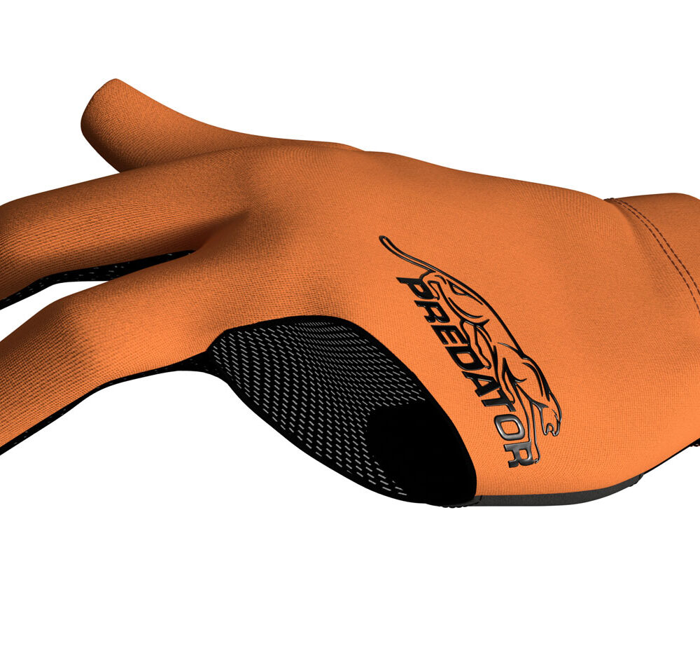 Glove Predator Second-Skin, Neon Orange/Black, XXS-XXL, left hand