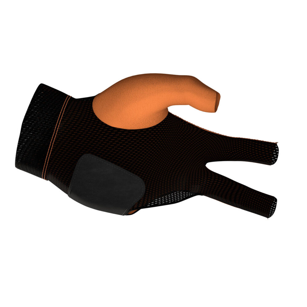 Glove Predator Second-Skin, Neon Orange/Black, XXS-XXL, left hand