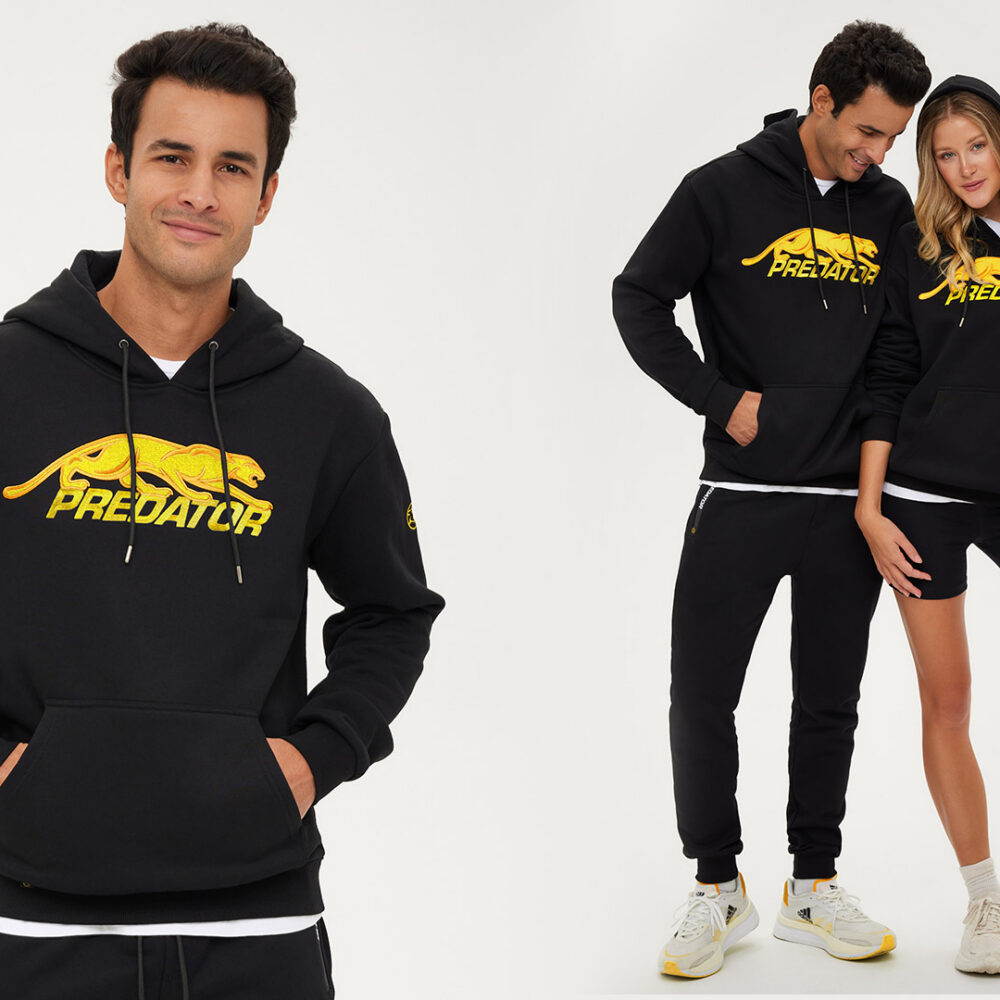 Predator Black with Yellow Cat Hoodie S-XXL