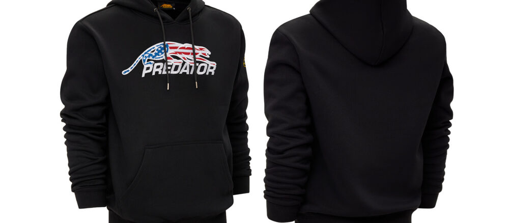 42001S-XL-predator-apparel-hoodie-usa-black-front-back Predator USA Flag Cat Hoodie L-XXL