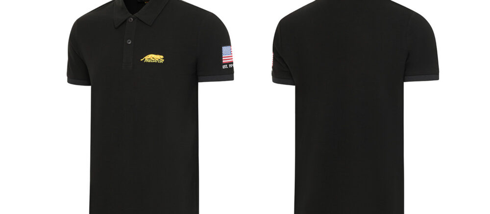 42008-predator-polo-shirt-usa-flag-yellow-cat-black-front-back Predator USA Flag Polo Yellow Cat Black S-XXL