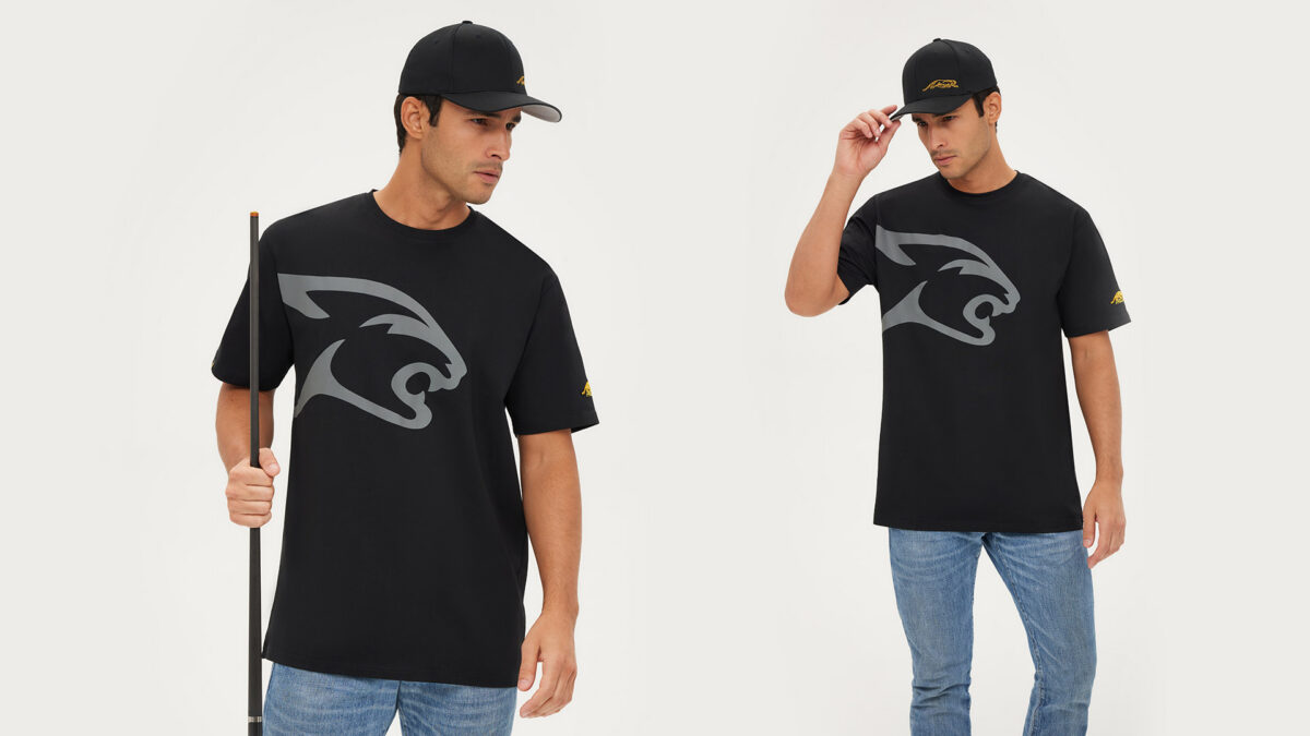 Predator Grey Cat Head T-Shirt Black S-XXL