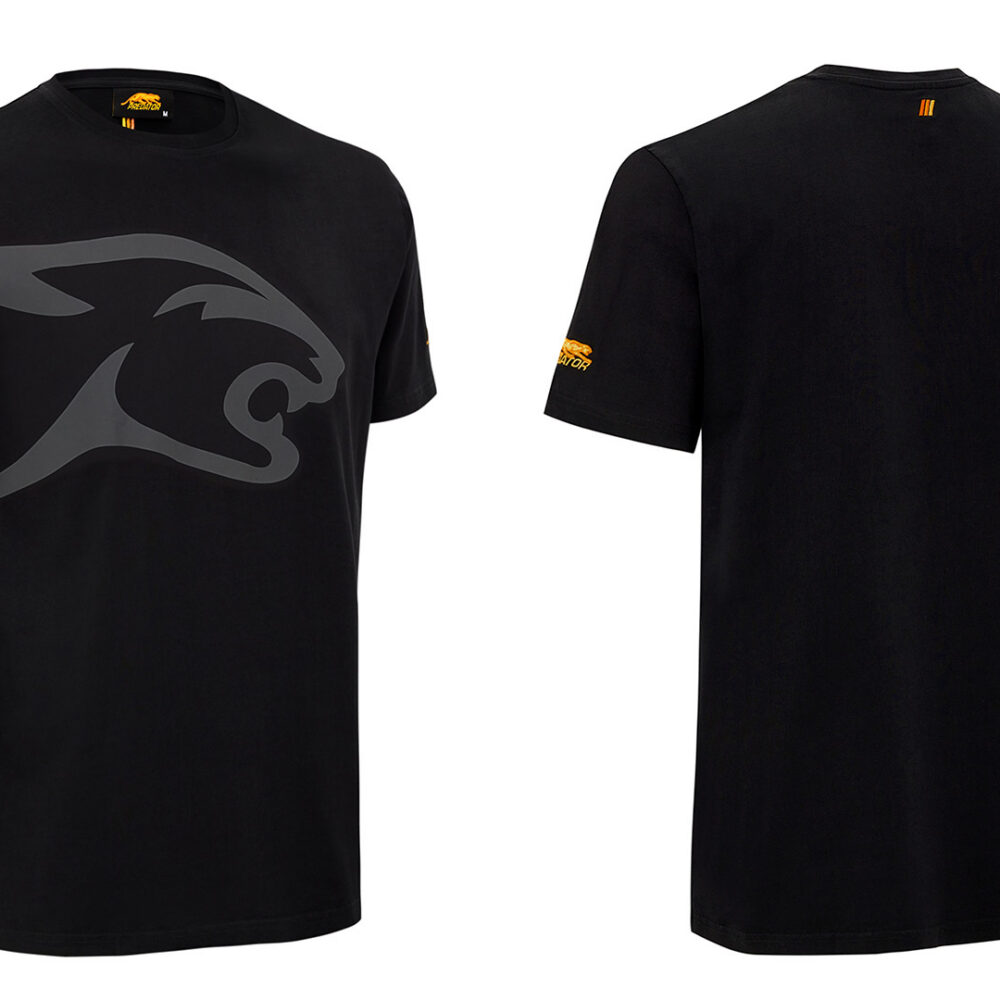 Predator Grey Cat Head T-Shirt Black S-XXL