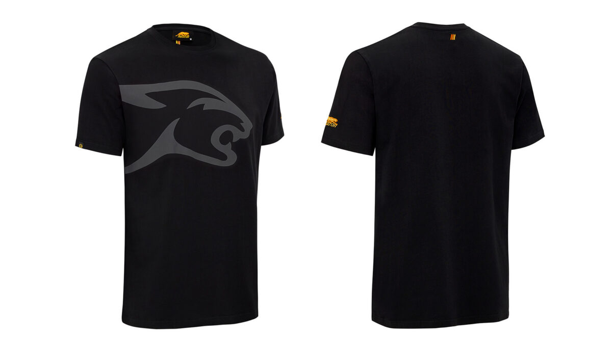 Predator Grey Cat Head T-Shirt Black S-XXL