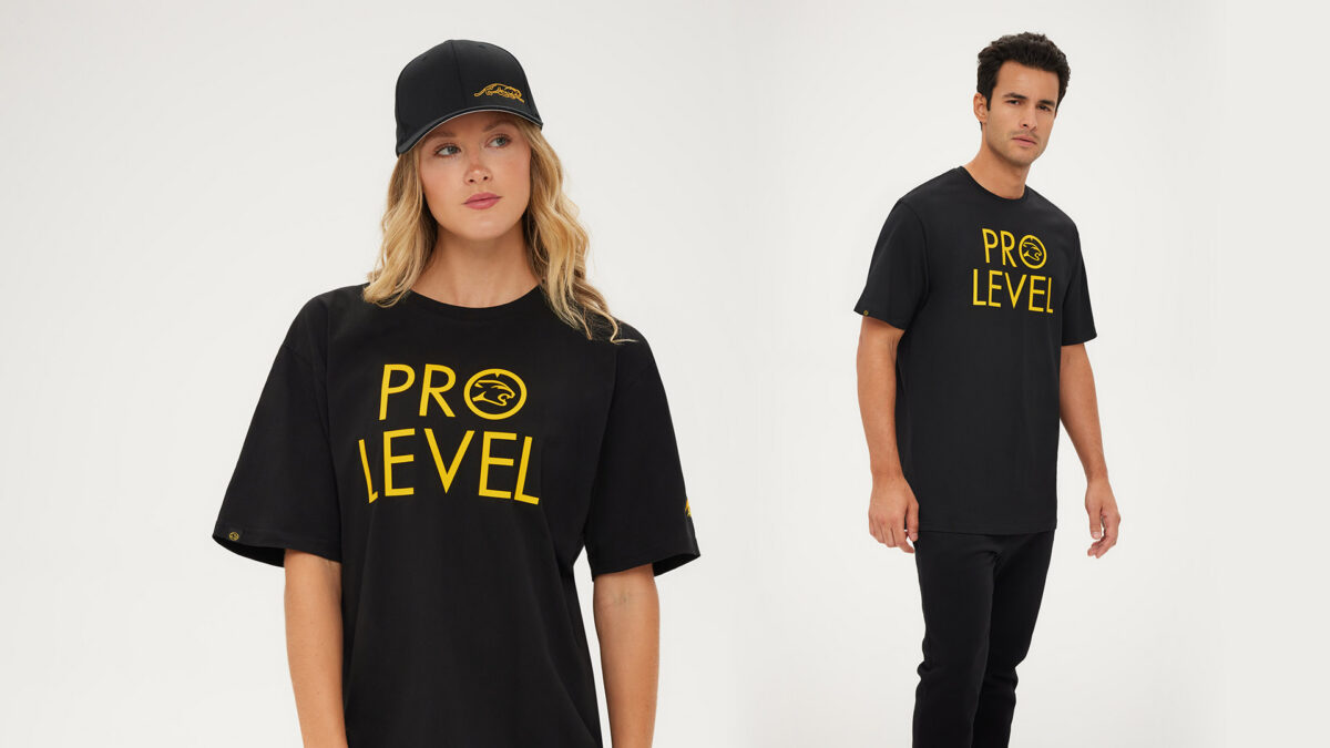 Predator USA PRO LEVEL T-Shirt Black/Yellow S-XXL