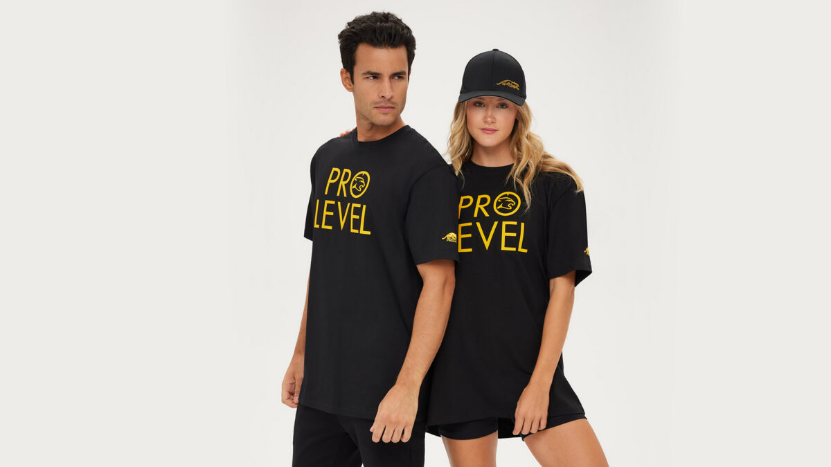 Predator USA PRO LEVEL T-Shirt Black/Yellow S-XXL