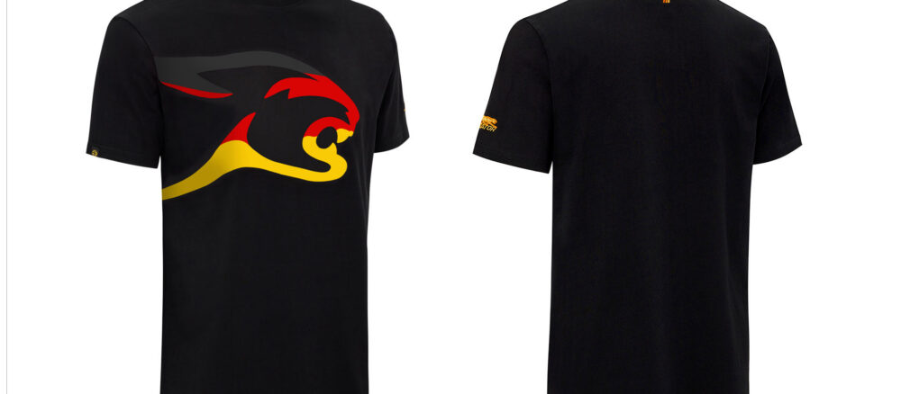 42015-Predator-Germany-Cat-Head-Black-T-Shirt Predator German Flag Cat Head T-Shirt Black XS-XXXL