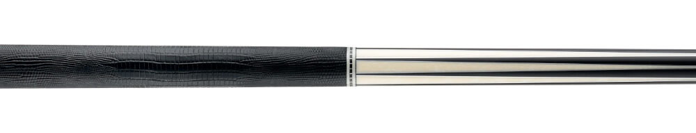 Predator LE True Splice 8 Pool Cue - Ebony & Ivorine Points - Leather Wrap