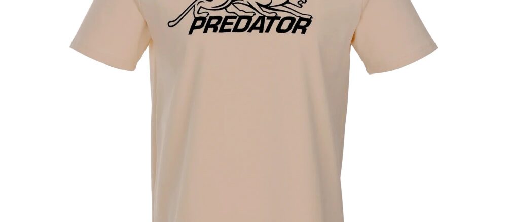 Predator-T-Shirt-Ivory-Outline-Embroid-logo PredatorOutline Logo T-Shirt Ivory S-XL